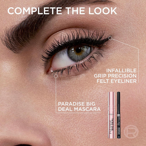 BIG DEAL mascara : Infinite layering, clump free volume