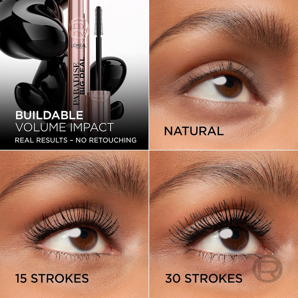 BIG DEAL mascara : Infinite layering, clump free volume